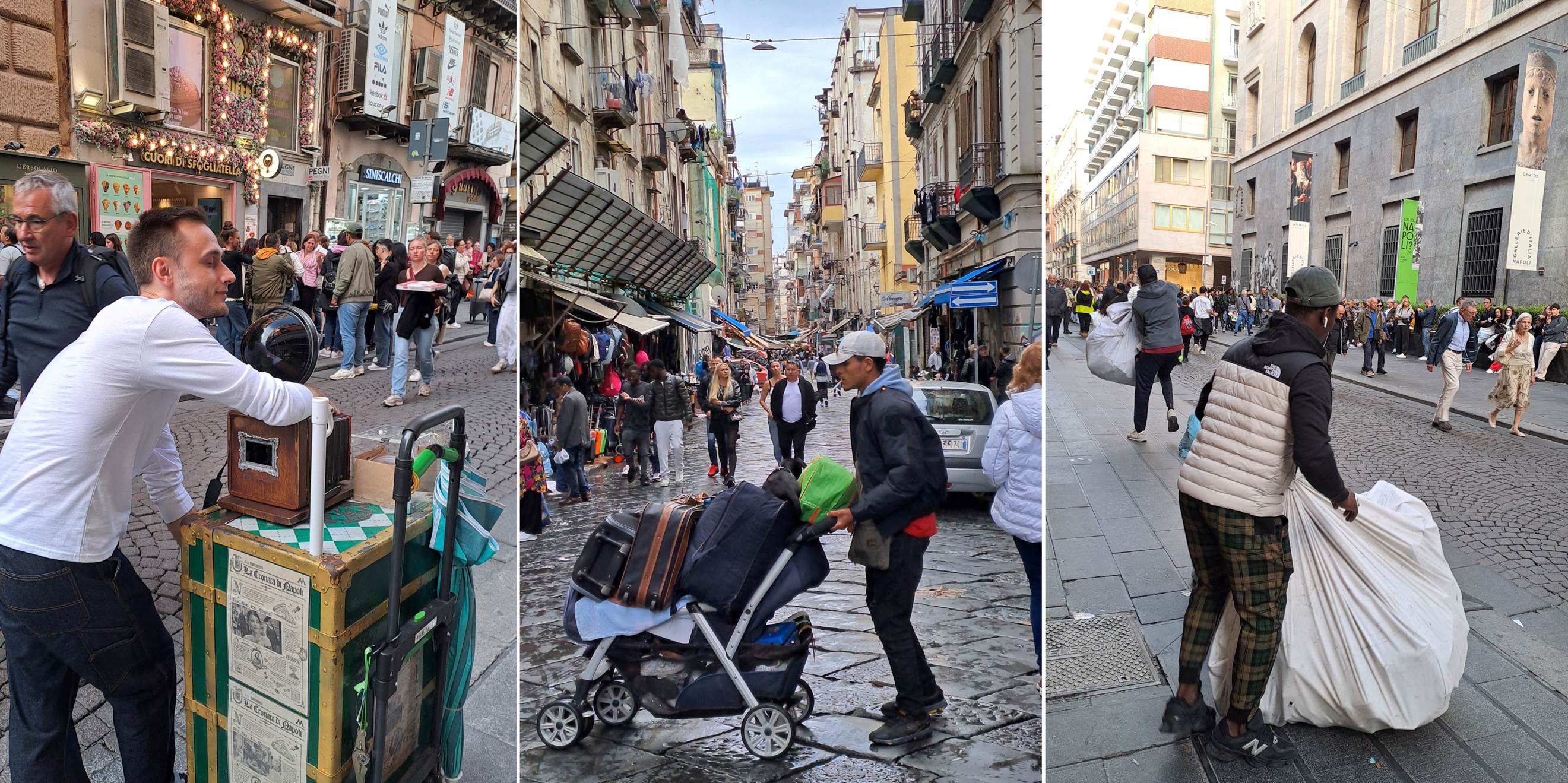 Napulj, živopisne ulice